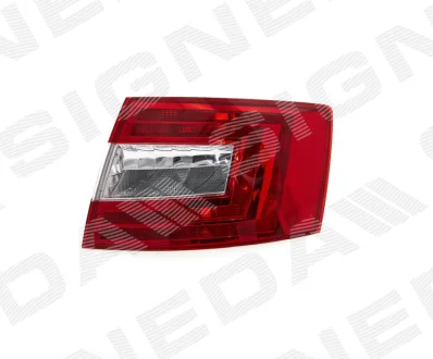 ЗАДНІЙ ЛІХТАР | SKODA OCTAVIA, 13 - 17 Signeda ZSD1928R