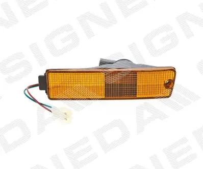 Показник повороту в бампері VW GOLF I, 76 - 83 Signeda ZVW1607(K)L