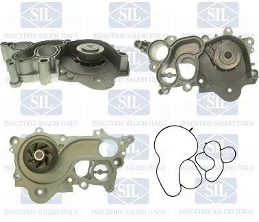 Насос охолоджуючої рідини AUDI A3, SEAT IBIZA IV, IBIZA IV SC, IBIZA IV ST, IBIZA V, MII, SKODA CITIGO, FABIA III, VW ARTEON, ARTEON SHOOTING BRAKE, LOAD UP, POLO, POLO V 1.0-1.4H 08.11- SIL PA1537