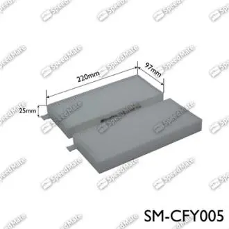 Фильтр салона (выр-во SPEEDMATE, Korea) SK SPEEDMATE SM-CFY005