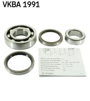 Набір підшипника маточини колеса SKF VKBA1991