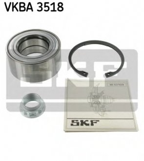 Набор колесных подшипников ступицы. SKF VKBA3518