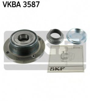 Набір підшипника маточини колеса SKF VKBA3587 (фото 1)