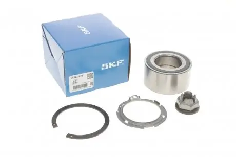 Підшипник ступиці, комплект RENAULT Megane II/Clio/Scenic "F "05-08 SKF VKBA 3638