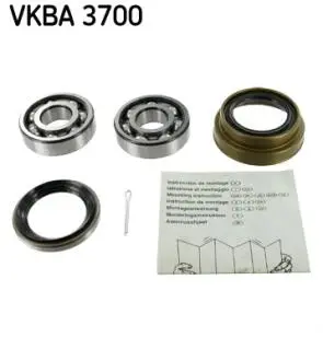 Набор колесных подшипников ступицы. SKF VKBA3700