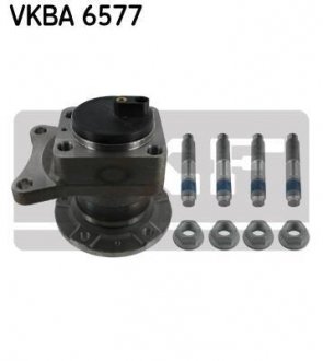 Подшипник ступицы (задней) Fiat Scudo 07- (+ABS) (дисковые тормоза)) SKF VKBA 6577