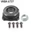 Подшипник ступицы, комплект BMW X3/X4 F25 &quot;R &quot;10-18 SKF VKBA6737 (фото 1)