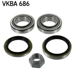 Подшипник ступицы переднего колеса SKF VKBA 686