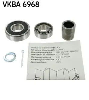 Набор колесных подшипников ступицы. SKF VKBA6968