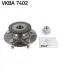 Ступиця NISSAN Primera(P12) &quot;1,6-2,2 &quot;02-07 SKF VKBA7402 (фото 1)