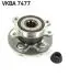 Комплект підшипника колеса (x93) TOYOTA CAMRY 2.0-3.5 08.17- SKF VKBA 7477 (фото 1)
