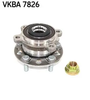 Комплект підшипника колеса передн (x92) HYUNDAI I20 III, I30, KONA, SONATA VIII, TUCSON, KIA OPTIMA, SPORTAGE V 1.6-2.5 07.17- SKF VKBA7826