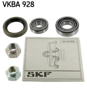 Набор колесных подшипников ступицы. SKF VKBA928