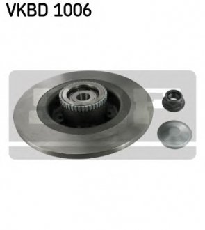 Тормозной диск с подшипником. SKF VKBD1006