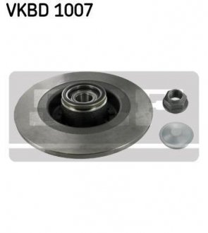 Тормозной диск с подшипником. SKF VKBD1007
