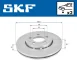 Диск гальмівний перед. (вентил.) SKODA Fabia AUDI A3 VW Golf 4(256*22) SKF VKBD 80003 V2 (фото 1)