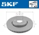 Комплект гальмівних дисків (2 шт) передн Лів/Прав DACIA DOKKER, DOKKER/MINIVAN, LODGY RENAULT CAPTUR I, CLIO II, CLIO III, CLIO V, GRAND SCENIC II, KANGOO, KANGOO EXPRESS 1.0-3.0 11.93- SKF VKBD80010V2 (фото 1)