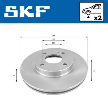 Автозапчасть SKF VKBD80027V2