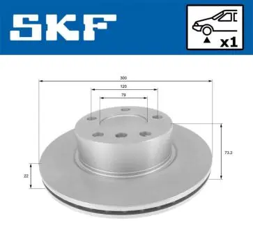 Автозапчасть SKF VKBD80060V1