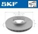 Диск гальмівний передн Лів/Прав FORD TRANSIT, TRANSIT TOURNEO, TRANSIT V363 2.2D 04.06-12.18 SKF VKBD80066V1 (фото 1)
