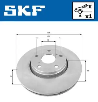 Автозапчасть SKF VKBD80078V1