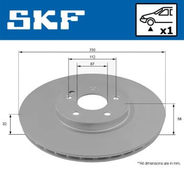 Автозапчасть SKF VKBD80082V1