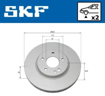 Автозапчасть SKF VKBD80104V2