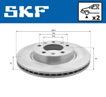 Автозапчасть SKF VKBD80113V2