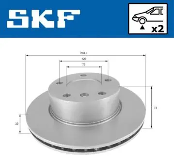 Автозапчасть SKF VKBD80133V2