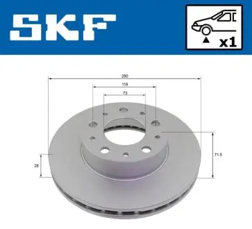 Автозапчасть SKF VKBD80139V1