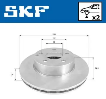 Автозапчасть SKF VKBD80143V2