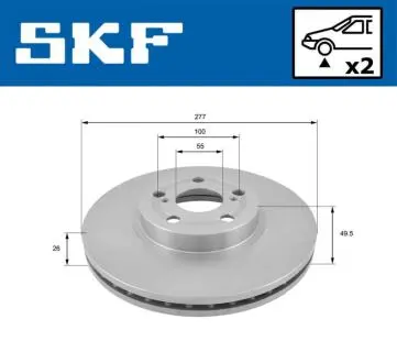 Автозапчасть SKF VKBD80152V2
