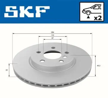 Автозапчасть SKF VKBD80154V2