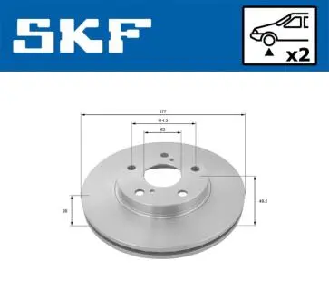 Автозапчасть SKF VKBD80160V2