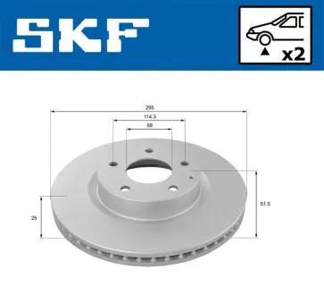 Автозапчасть SKF VKBD80164V2