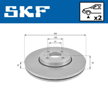 Автозапчасть SKF VKBD80173V2