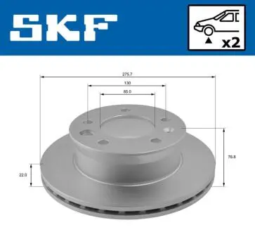 Автозапчасть SKF VKBD80174V2