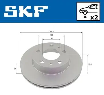 Автозапчасть SKF VKBD80177V2