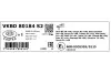 Диск тормозной (передний) VW Caddy 83-92/Golf/Jetta 74-99/Passat 80-88/Polo 96-01 (239x12) SKF VKBD80184S2 (фото 3)
