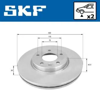 Автозапчасть SKF VKBD80194V2