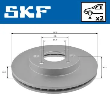 Автозапчасть SKF VKBD80195V2