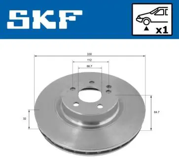 Автозапчасть SKF VKBD80205V1