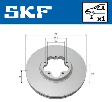 Автозапчасть SKF VKBD80211V1