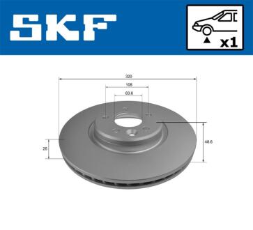 Автозапчасть SKF VKBD80213V1