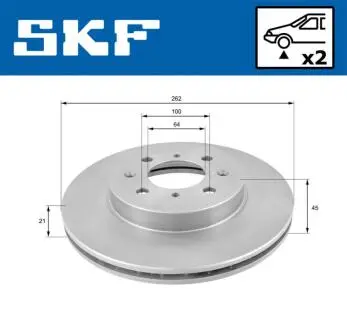 Автозапчасть SKF VKBD80215V2