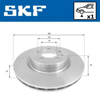 Автозапчасть SKF VKBD80219V1