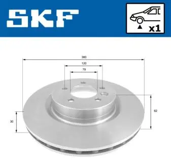 Автозапчасть SKF VKBD80219V1