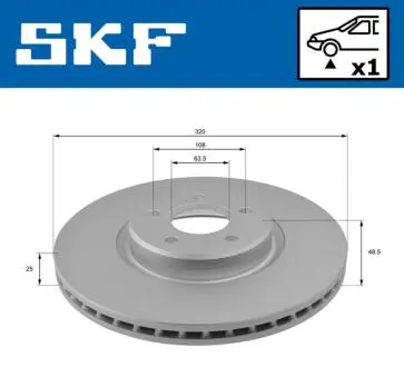 Автозапчасть SKF VKBD80223V1