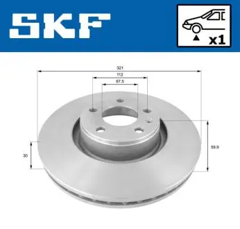 Автозапчасть SKF VKBD80226V1