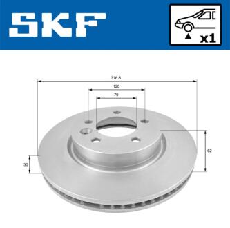 Автозапчасть SKF VKBD80227V1